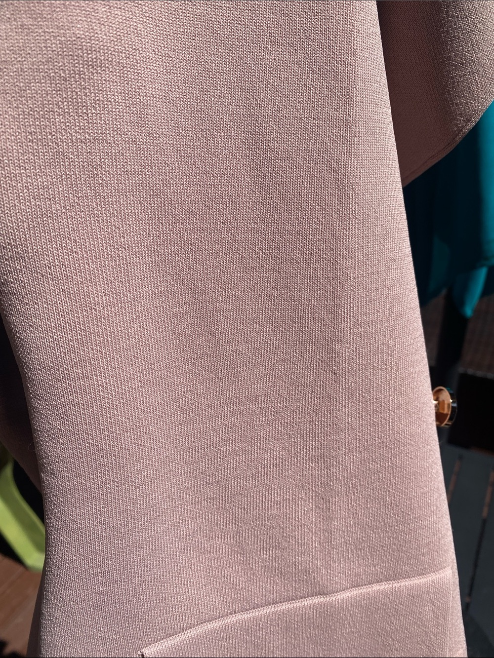 Aleeza Paris Haylee Blazer, double breasted, size Large, dusty pink - Picture 14 of 14